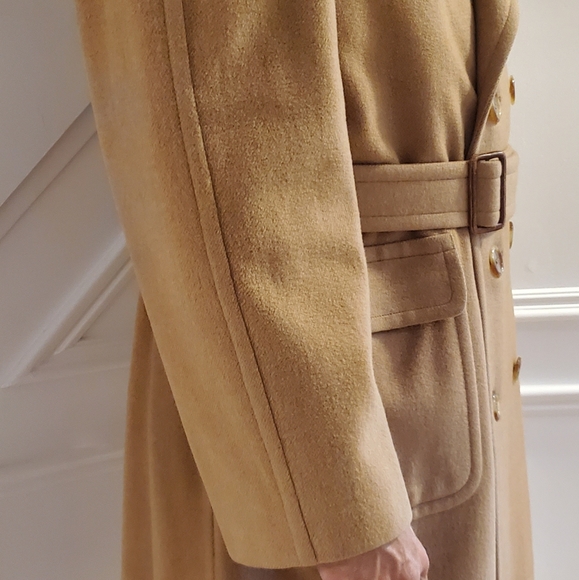 Mens Burberrys Cashmere Full Legnth Double Breaste - Picture 6 of 10